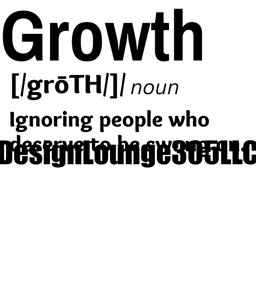 GROWTH (Ready to Press DTF Transfer)