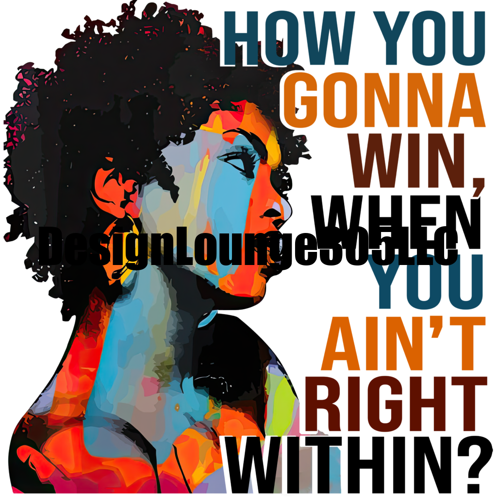 Lauryn Hill- How You Gonna Win (Ready to Press DTF Transfer)