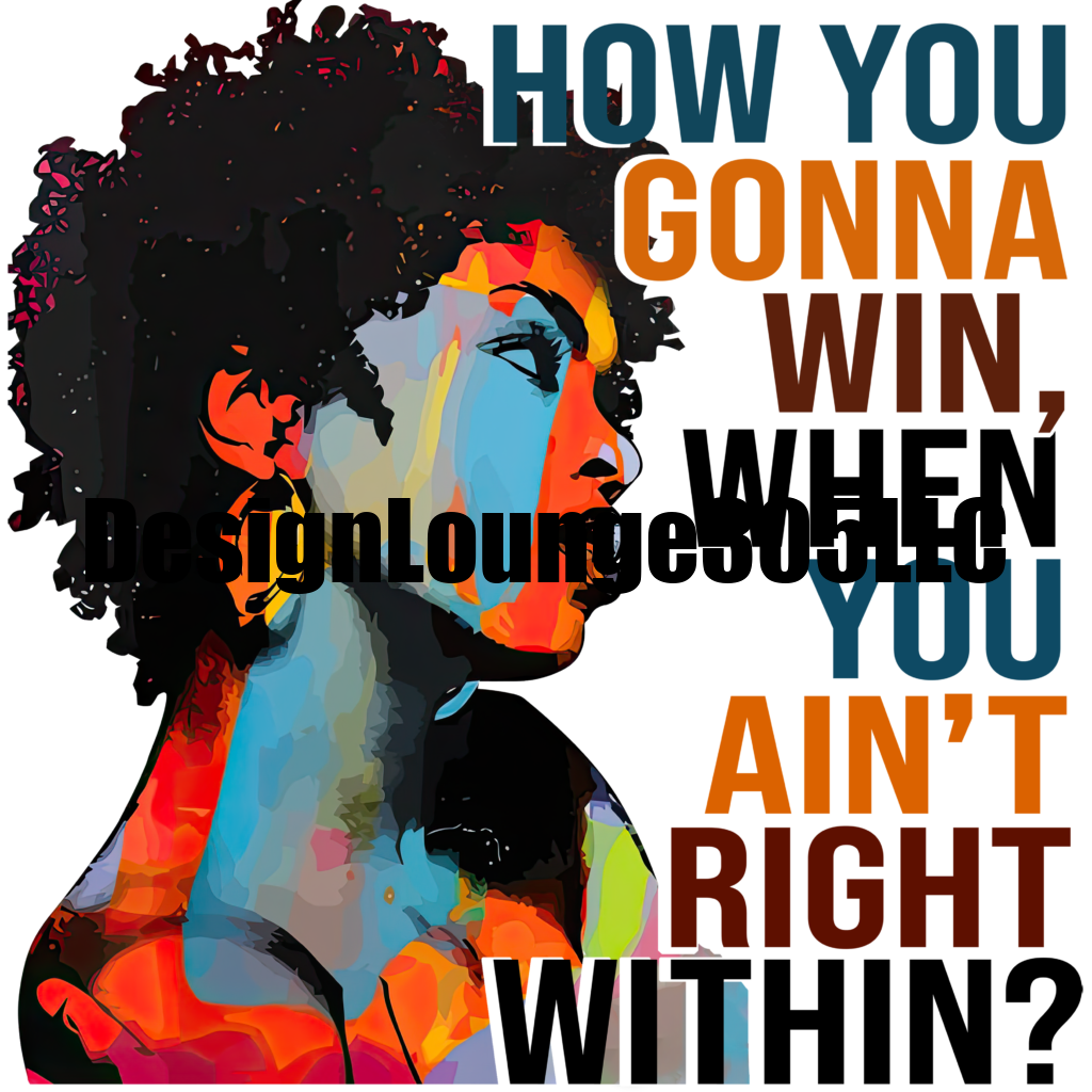 Lauryn Hill- How You Gonna Win (Ready to Press DTF Transfer)