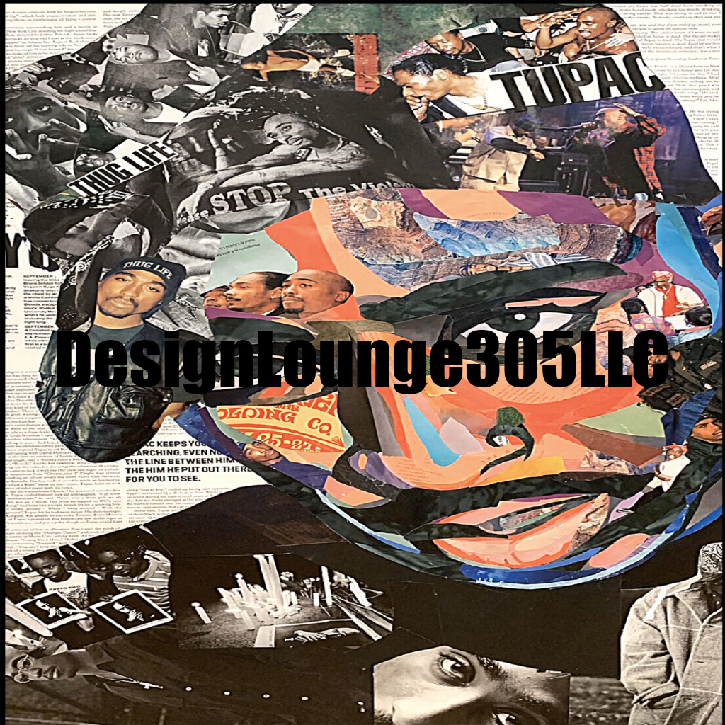 Tupac Collage (Ready to Press DTF Transfer)